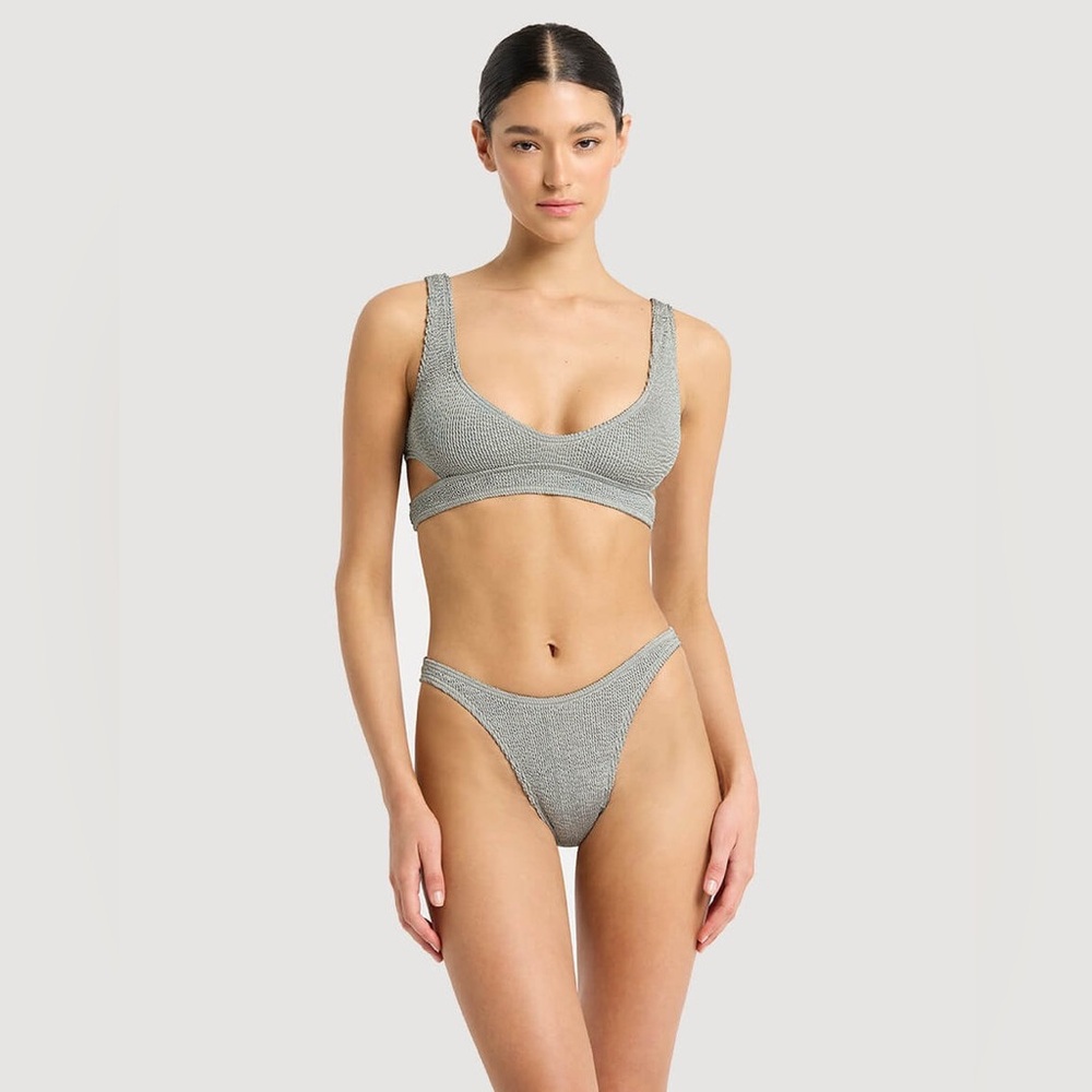 NWT Bond-eye Bikini in Chrome Shimmer